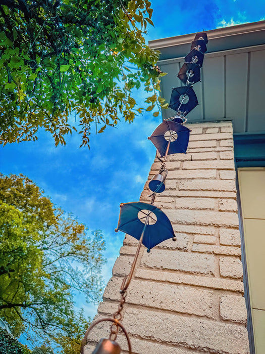 Happy Gardens - Umbrella Rain Chain