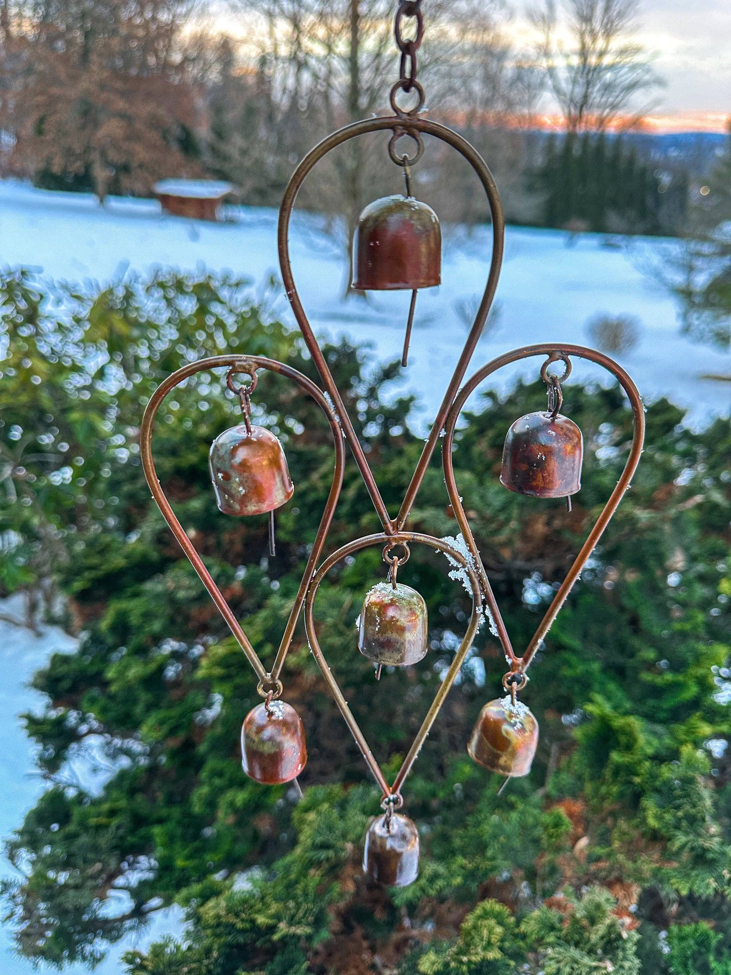Happy Gardens - Teardrop Wind Chime