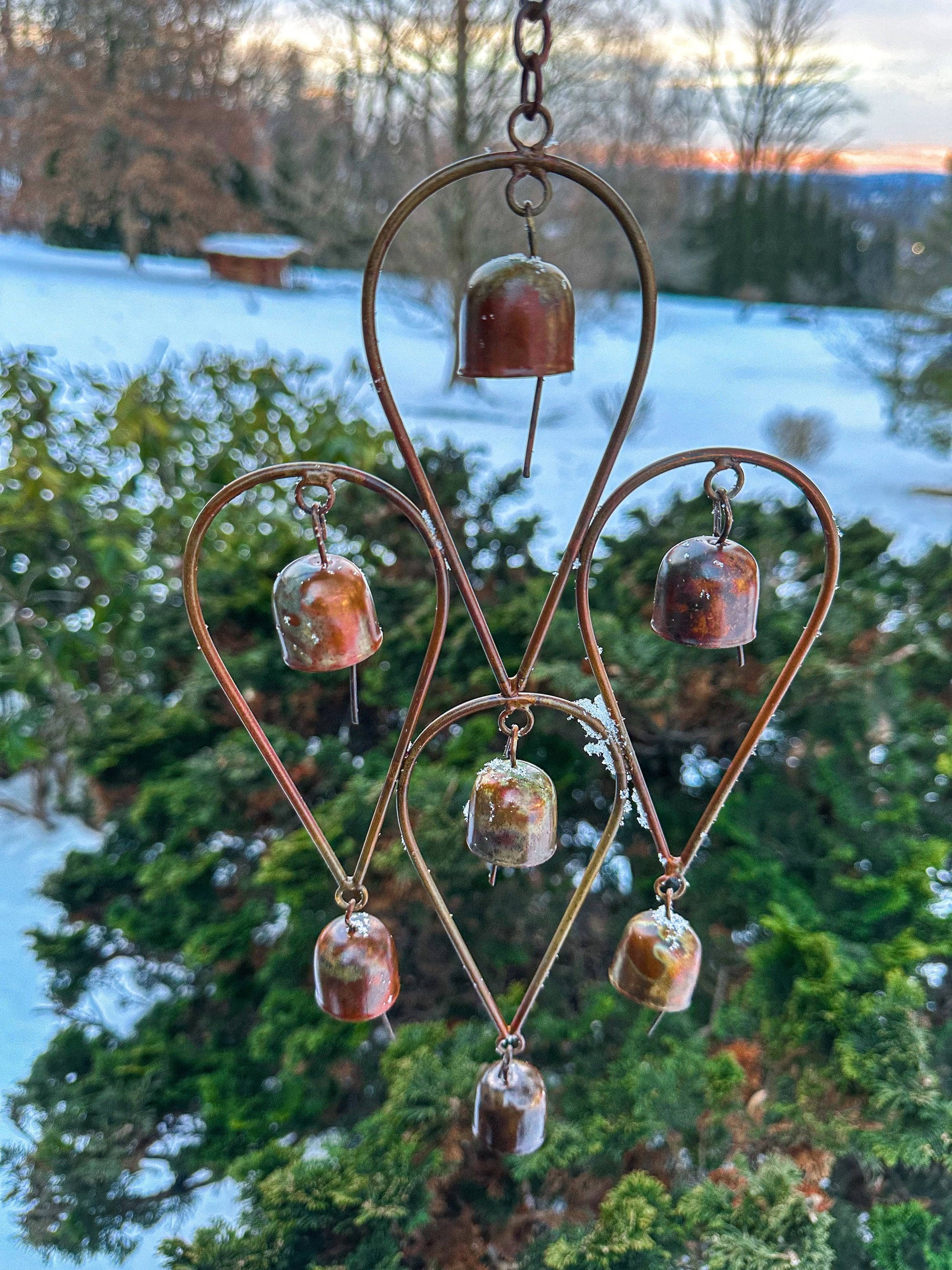Happy Gardens - Teardrop Wind Chime