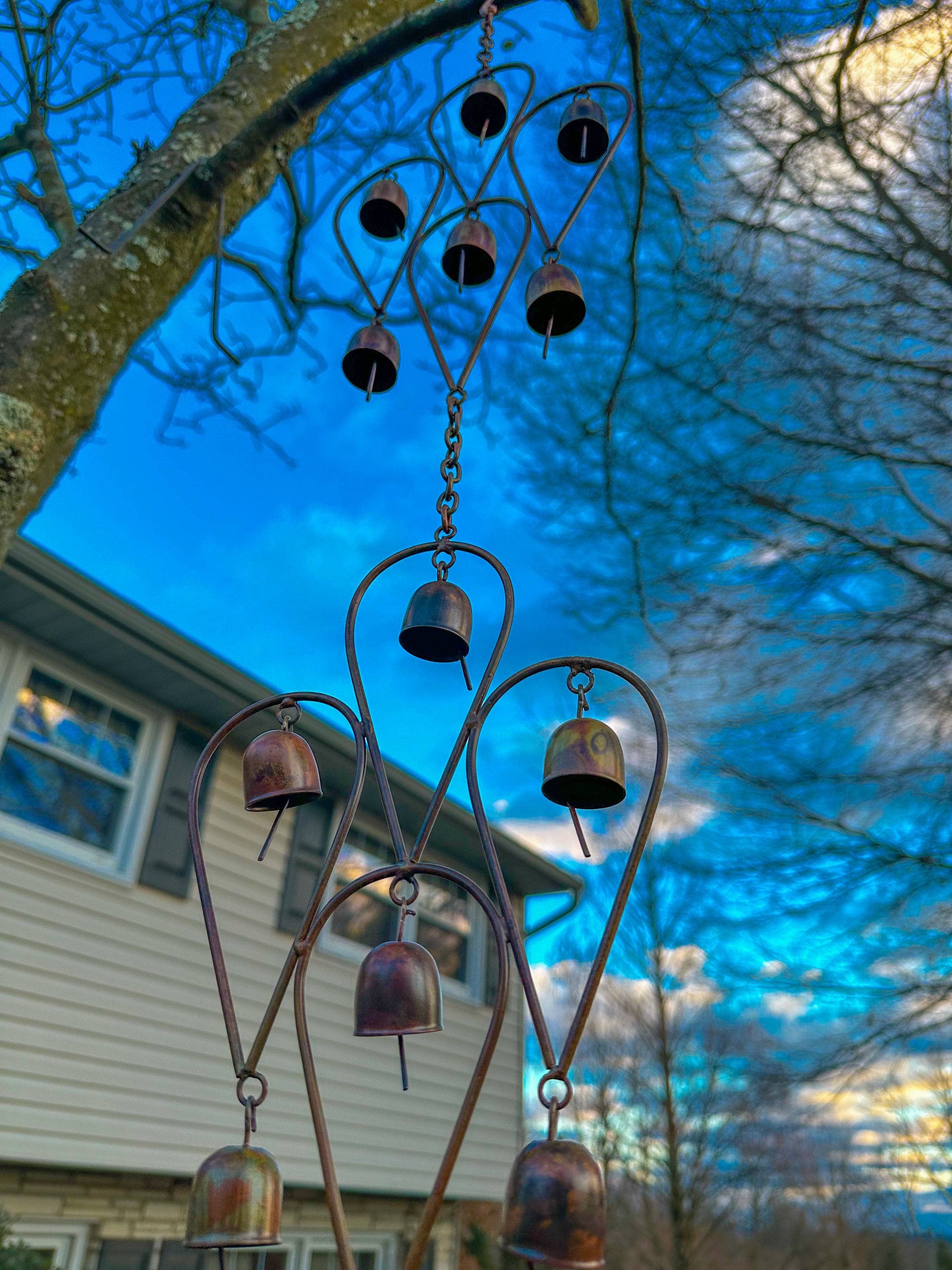 Happy Gardens - Triple Teardrop Hanging Ornament