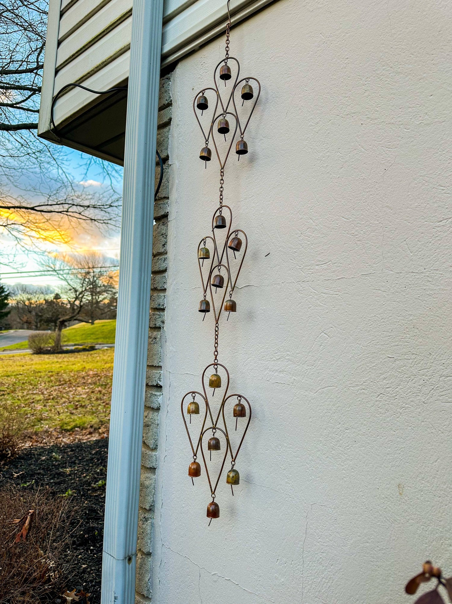 Happy Gardens - Triple Teardrop Hanging Ornament