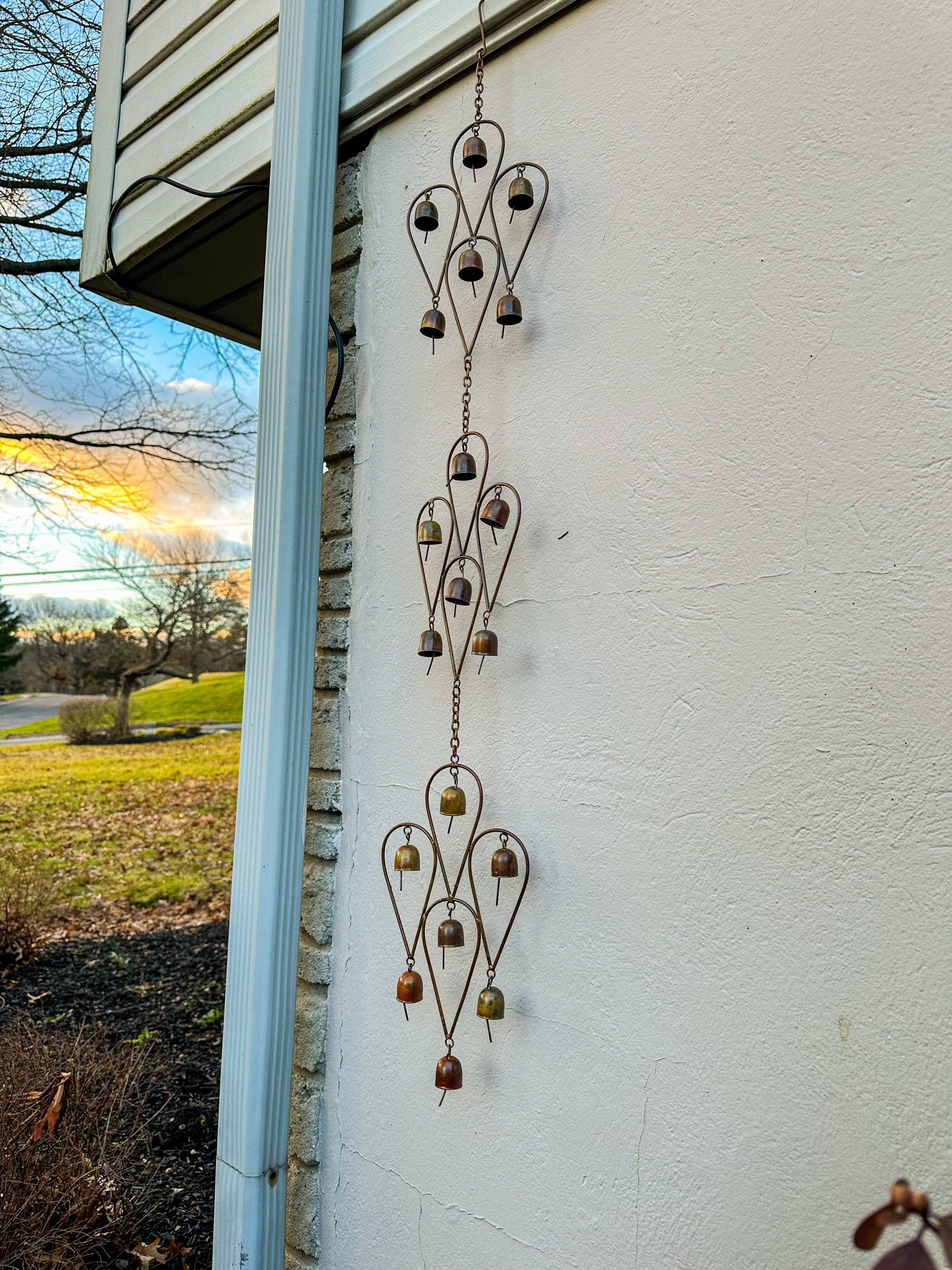 Happy Gardens - Triple Teardrop Hanging Ornament