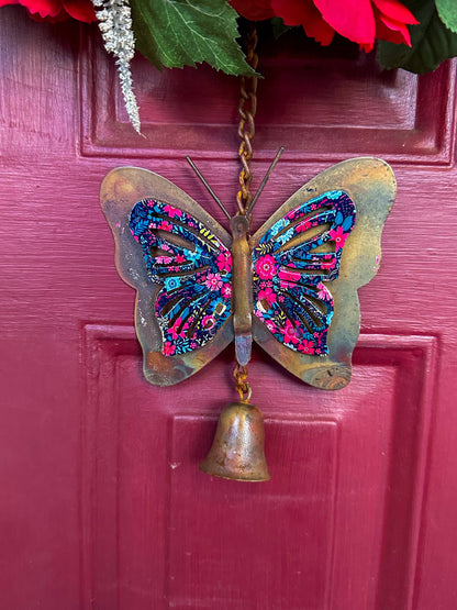 Happy Gardens - Floral Butterfly Hanging Ornament
