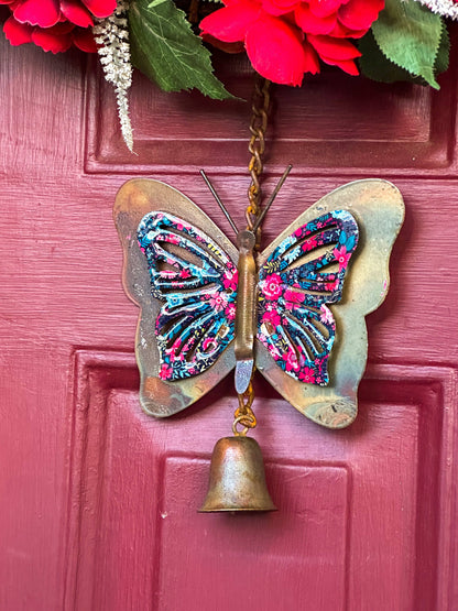 Happy Gardens - Floral Butterfly Hanging Ornament