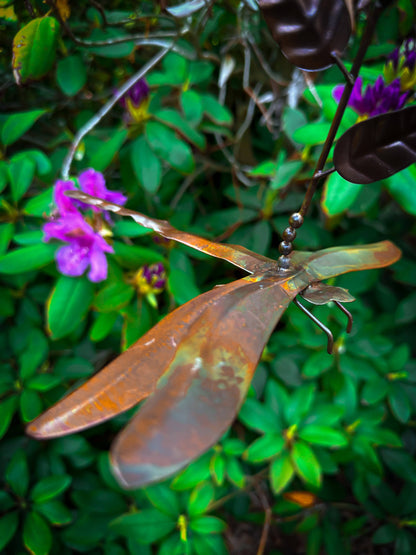 Happy Gardens - Hanging Dragonfly Branch Ornament