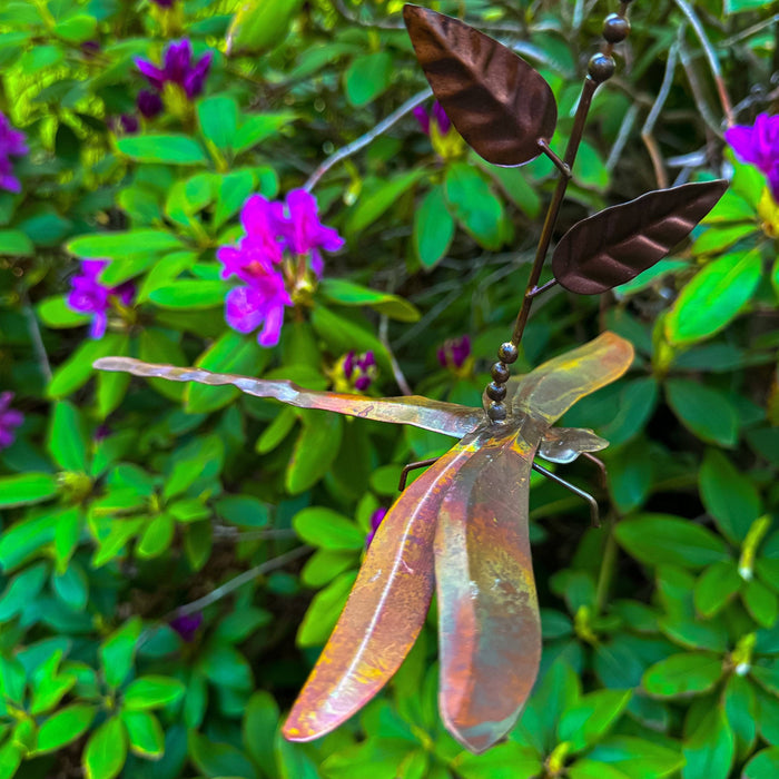 Happy Gardens - Hanging Dragonfly Branch Ornament