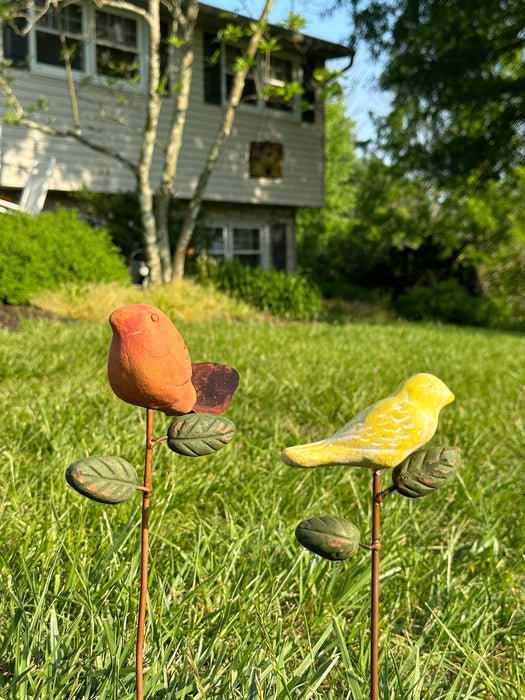 Happy Gardens - Yellow Bird Plant Pick