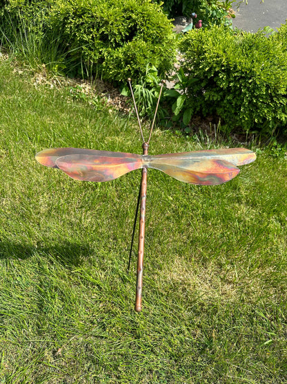 Happy Gardens - Dragonfly Garden Stake Bold