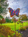 Happy Gardens - Floral Butterfly Garden Stake