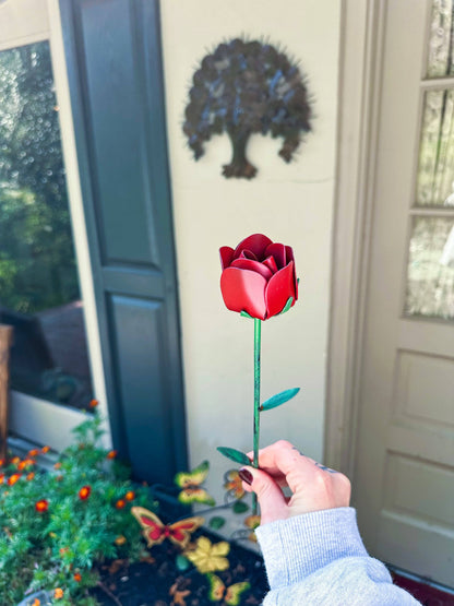 Happy Gardens - Red Rose Plant Pick
