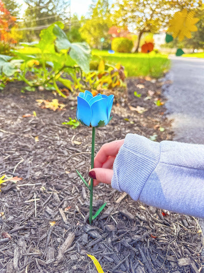 Happy Gardens - Blue Rose Plant Pick