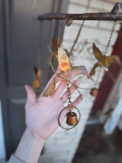Happy Gardens - Hummingbird Wind Chime