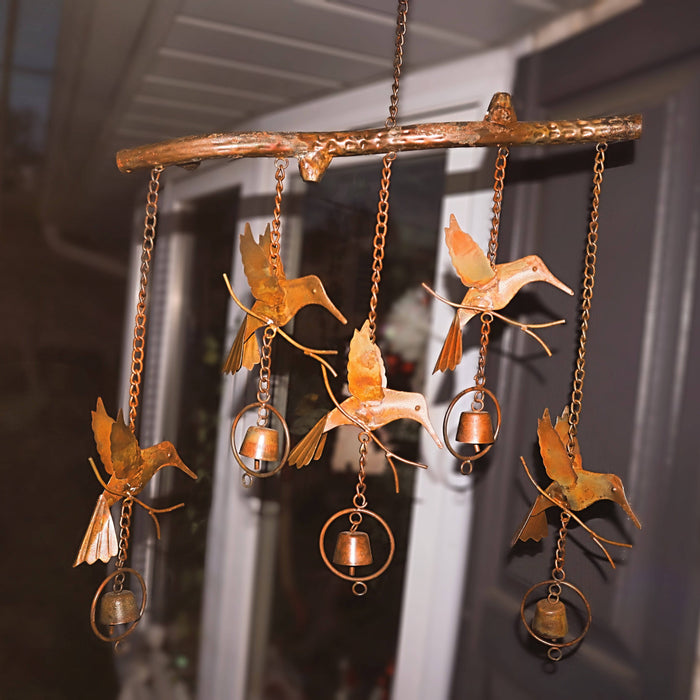 Happy Gardens - Hummingbird Wind Chime