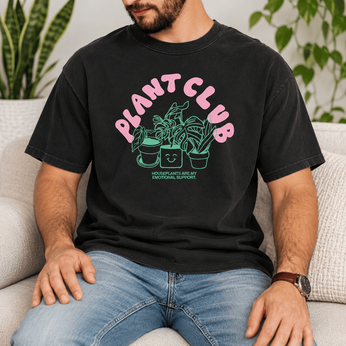 Plant Club - Unisex Heavyweight T-Shirt