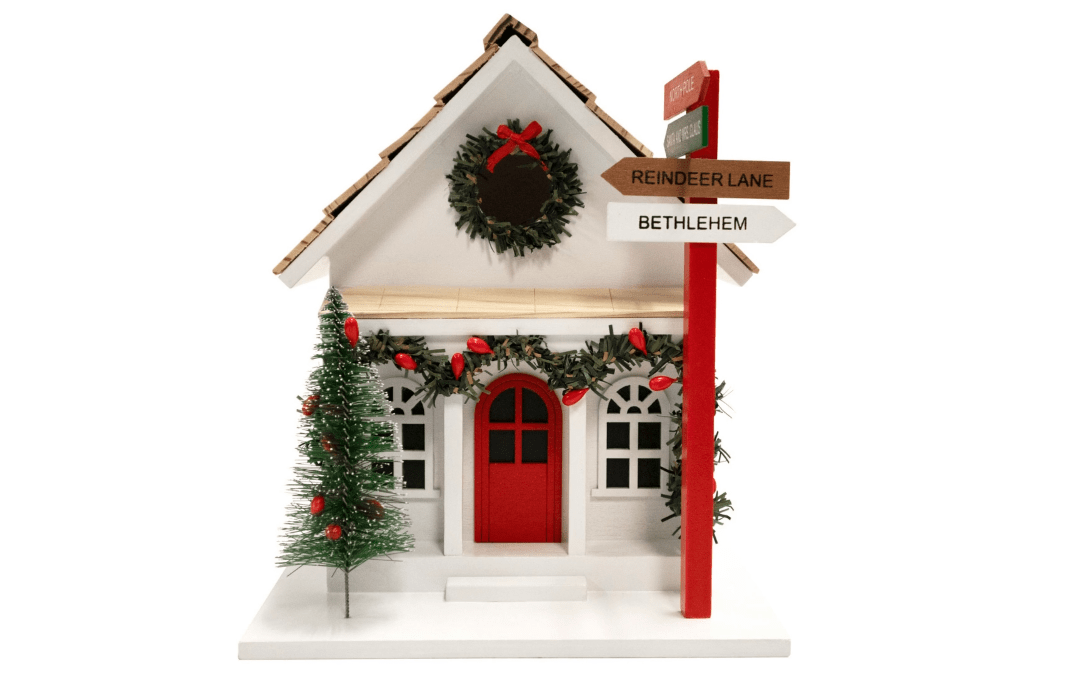 Happy Gardens - Sign Post Holiday Birdhouse