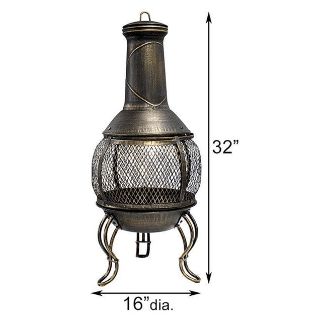 Corona Steel Chimenea