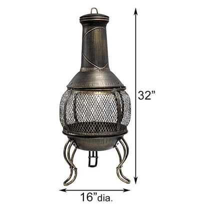Corona Steel Chimenea