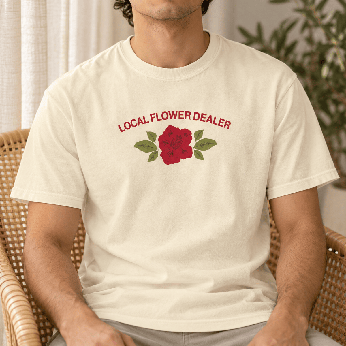 Local Flower Dealer - Unisex Heavyweight T-Shirt