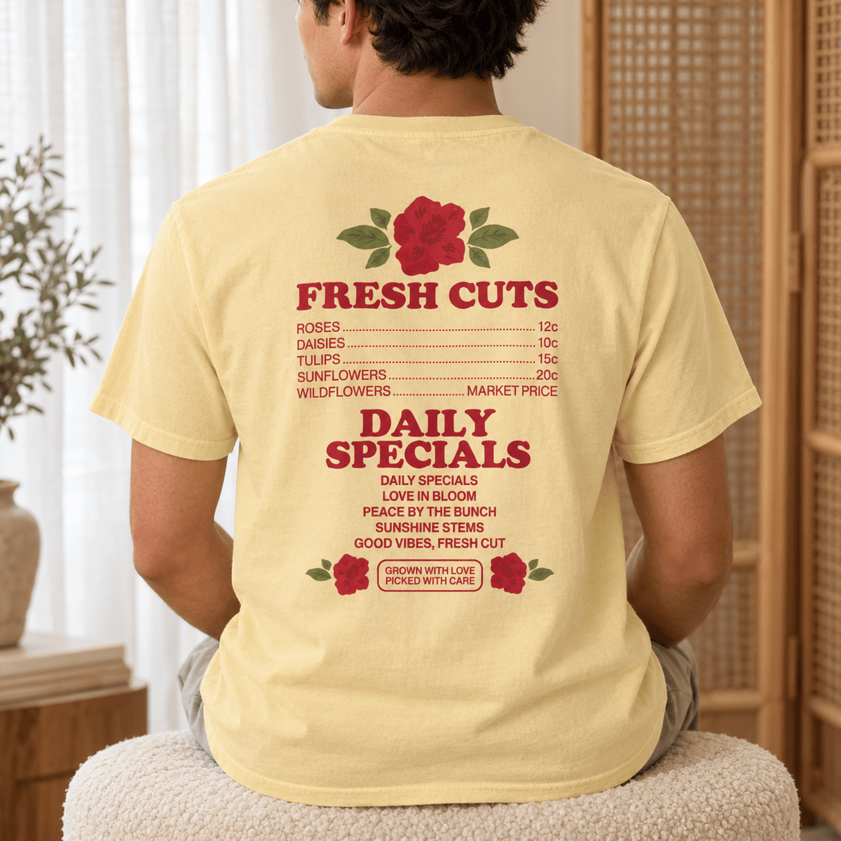 Local Flower Dealer - Unisex Heavyweight T-Shirt