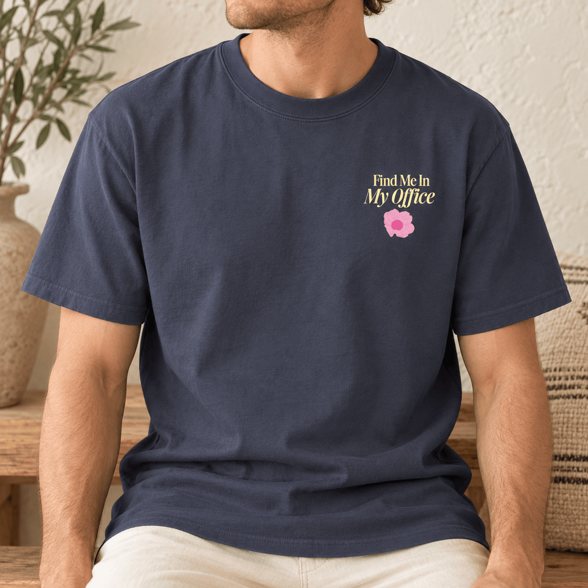 Find Me in My Office - Unisex Heavyweight T-Shirt
