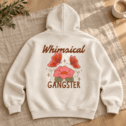 Whimsical Gangster - Men's Oversize Fleeced Hoodie