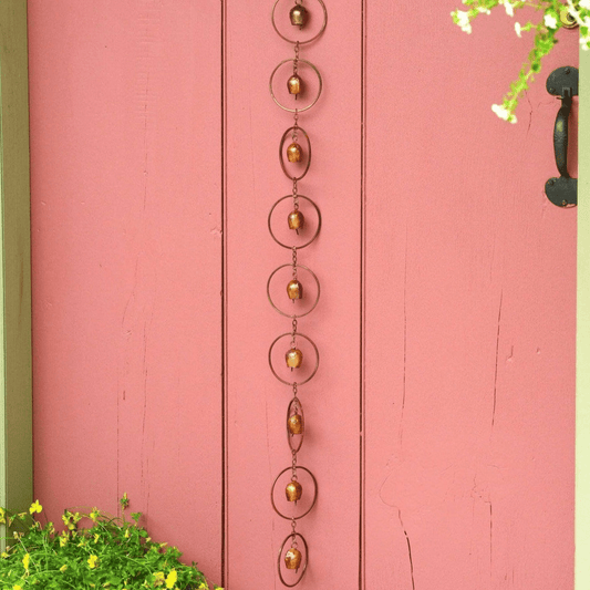 Happy Gardens - Circles with Bells Ornament