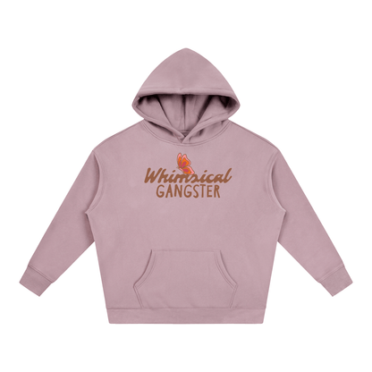 Whimsical Gangster Oversize Fleeced Hoodie