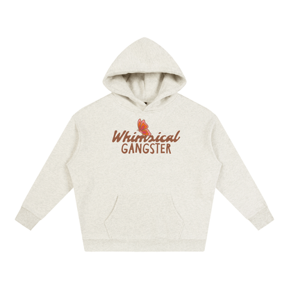 Whimsical Gangster Oversize Fleeced Hoodie