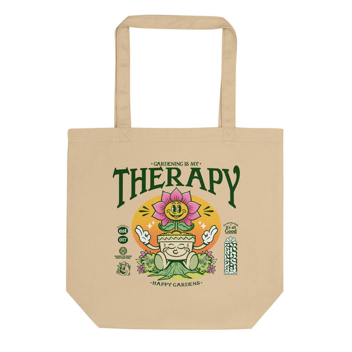 Happy Gardens Therapy Eco Tote Bag