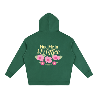 Find Me In My Office Oversize Fleeced Hoodie