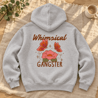 Whimsical Gangster - Men's Oversize Fleeced Hoodie