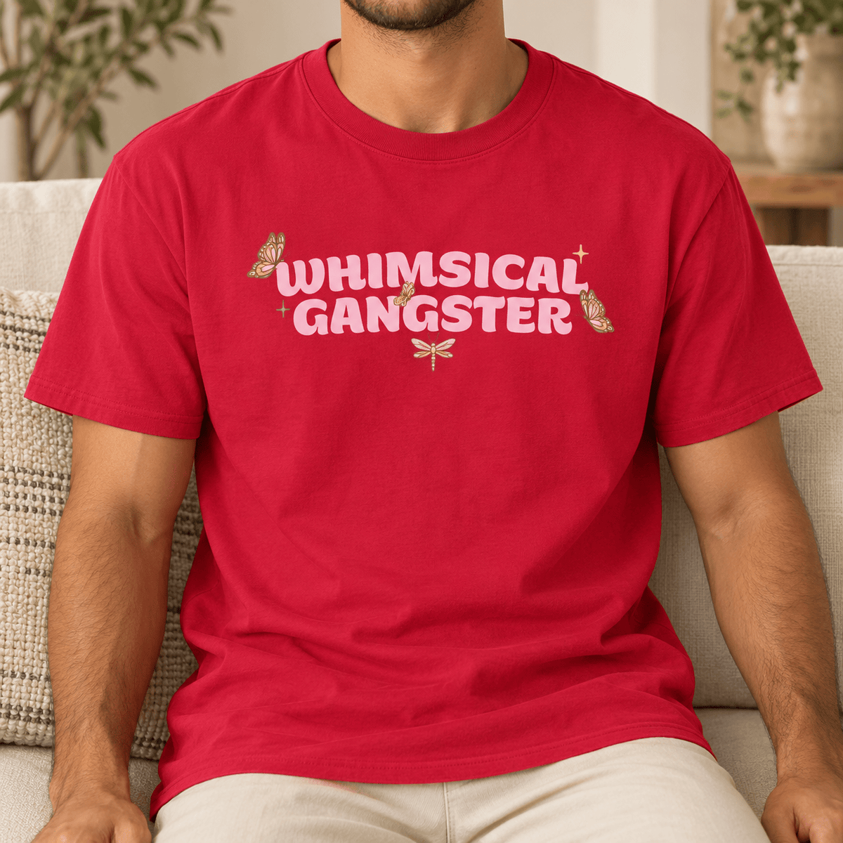 Whimsical Gangster - Unisex Heavyweight T-Shirt