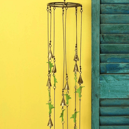 Happy Gardens - Hummingbirds with Bells Mobile Wind Chime