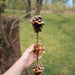 Happy Gardens - Pinecones and Bells Hanging Garden Ornament