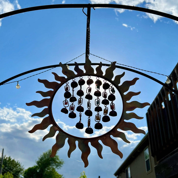 Sun w/Dangles Wind Chime