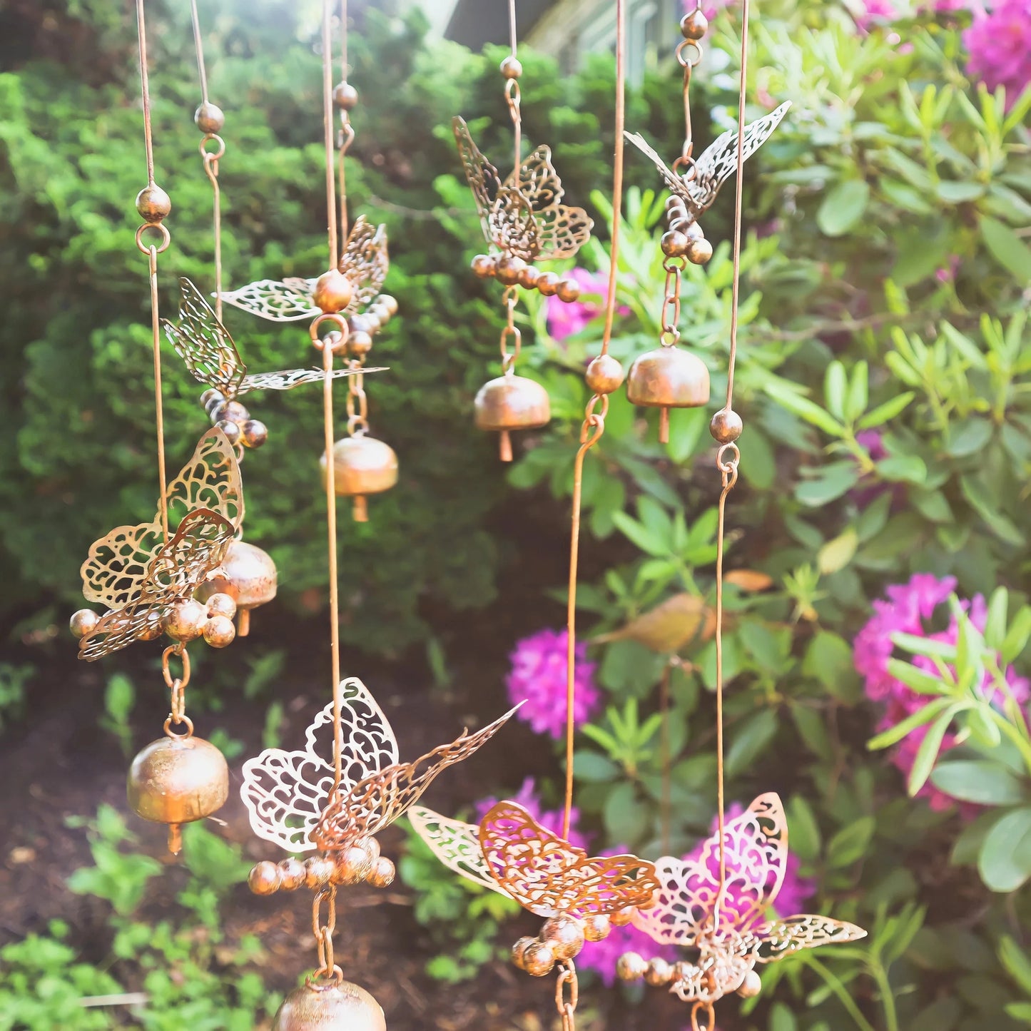 Butterfly Bells Mobile - Happy Gardens