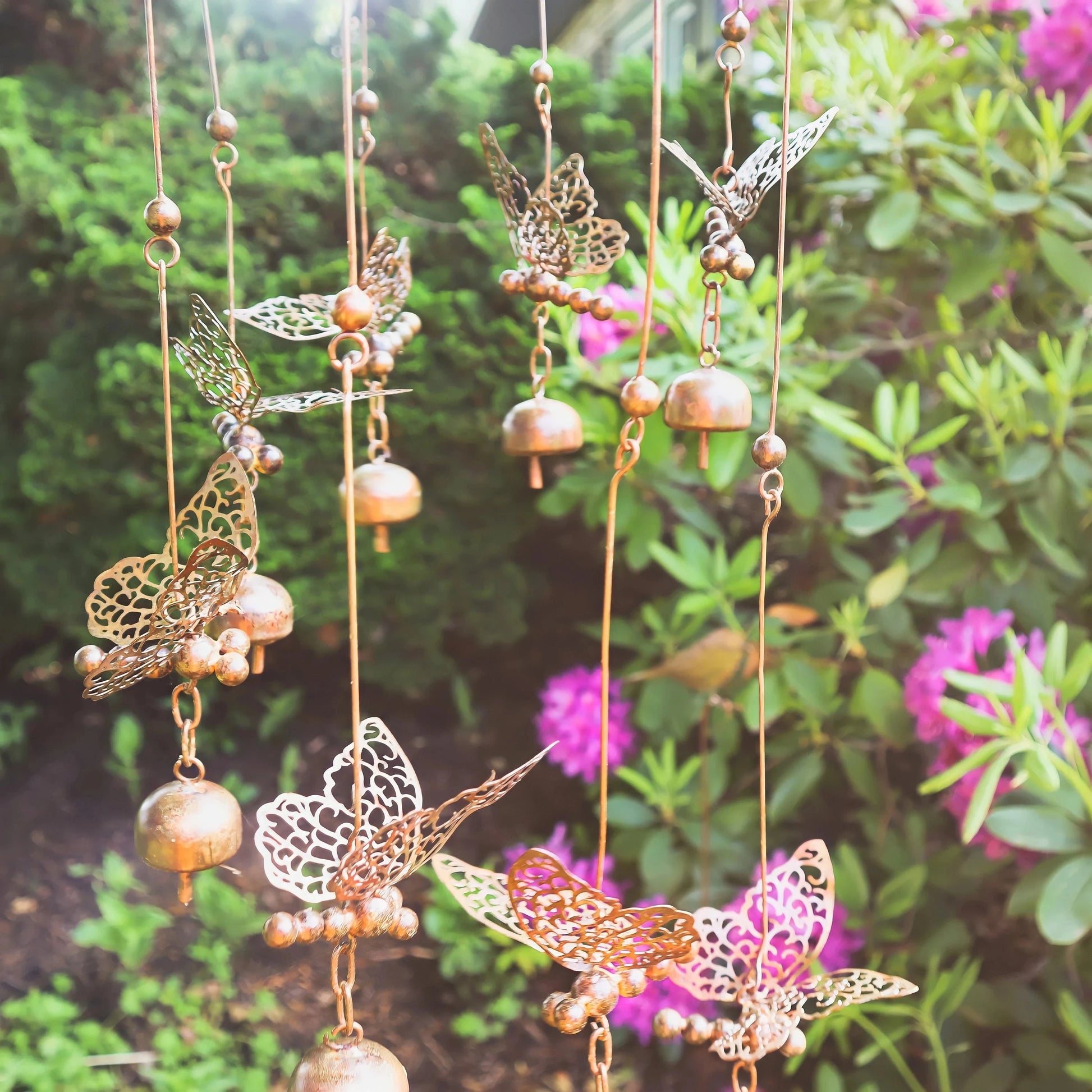 Butterfly Bells Mobile - Happy Gardens