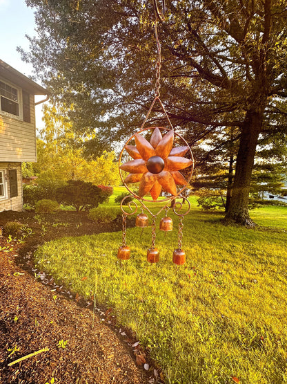 Happy Gardens - Hanging Flower Wind Chime