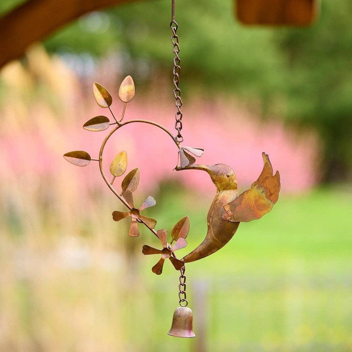 Happy Gardens - Hummingbird Heart Hanging Ornament