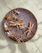 Happy Gardens - Raised Dragonflies Wall Decor Disc