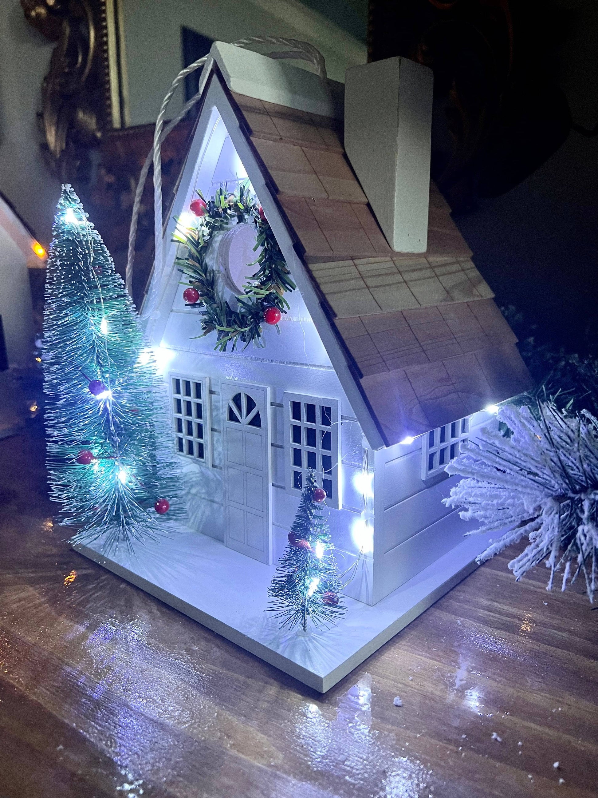Happy Gardens - Christmas Chateau with LED Lights