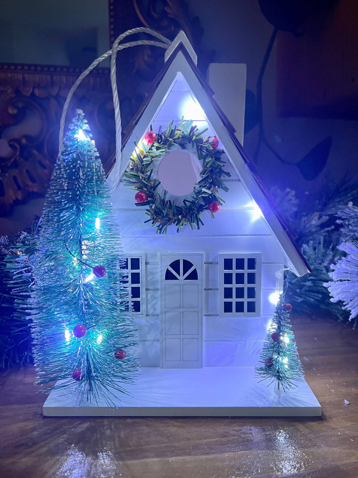 Christmas Chateau with LED Lights