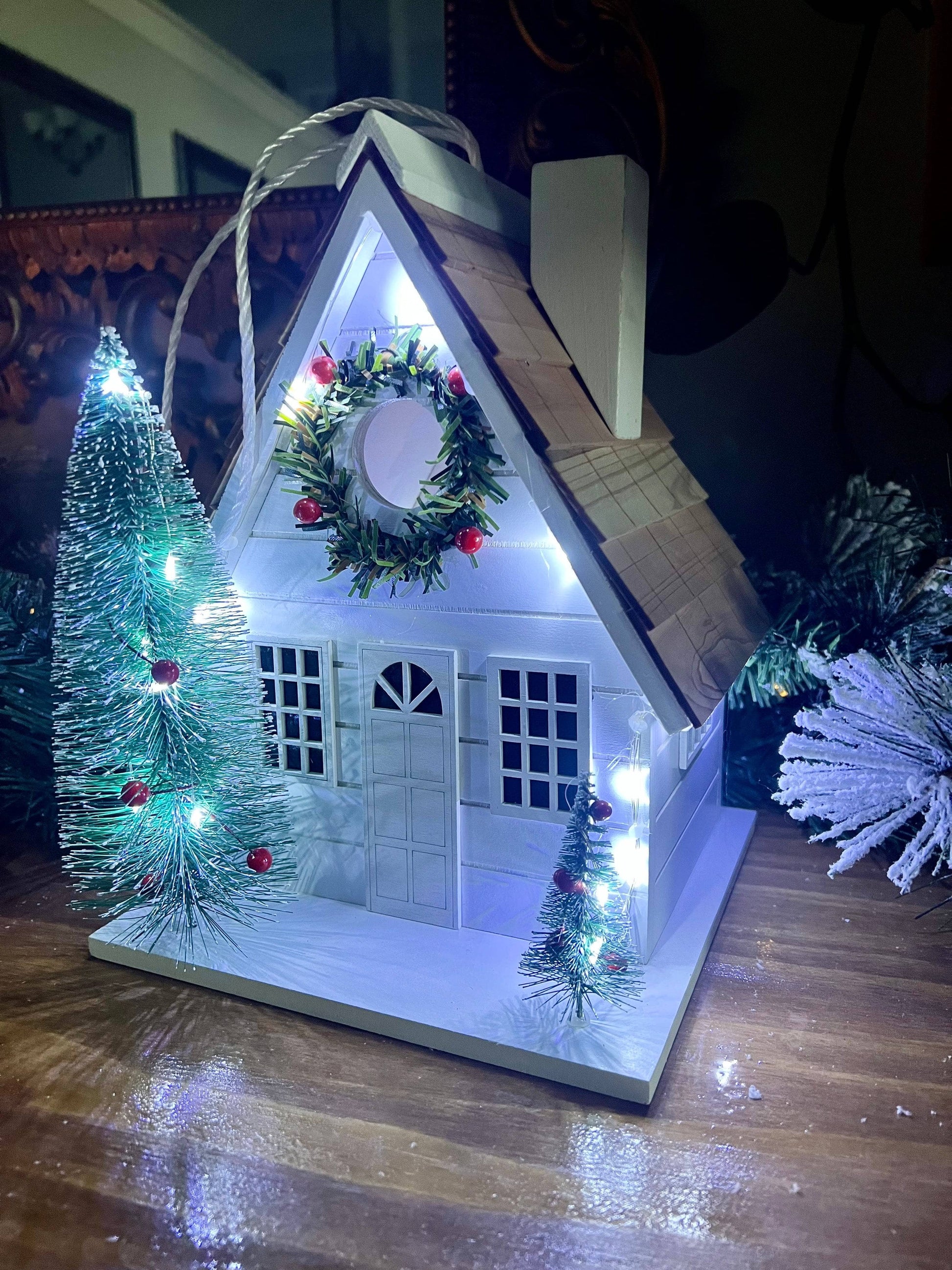 Happy Gardens - Christmas Chateau with LED Lights