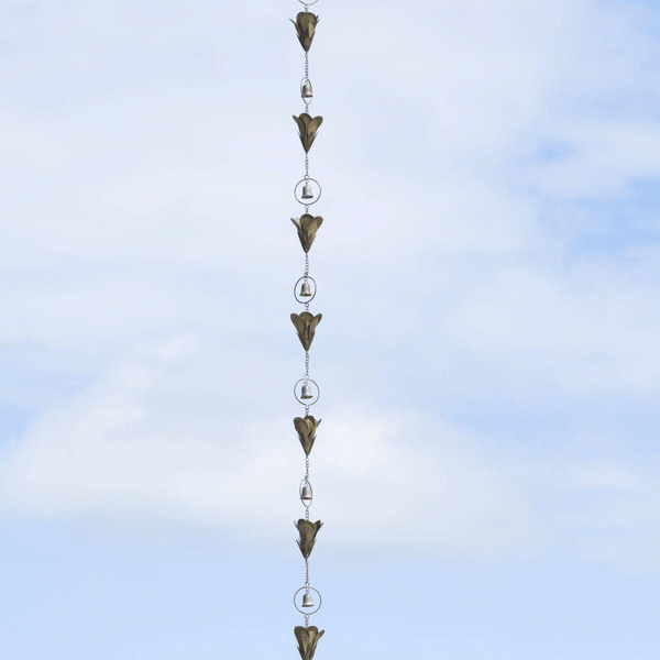 Lily Flower Rain Chain