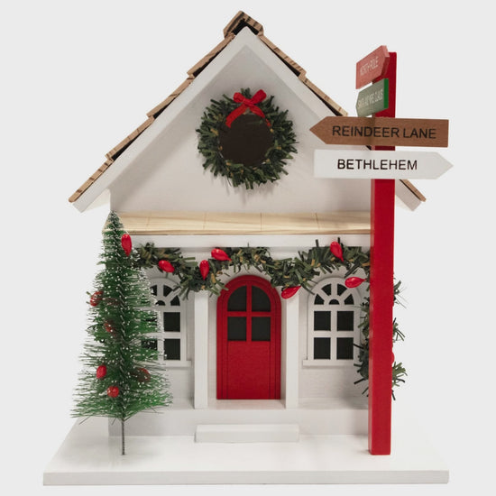 Happy Gardens - Sign Post Holiday Birdhouse