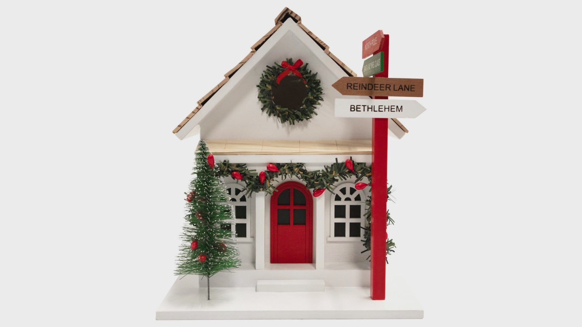 Happy Gardens - Sign Post Holiday Birdhouse