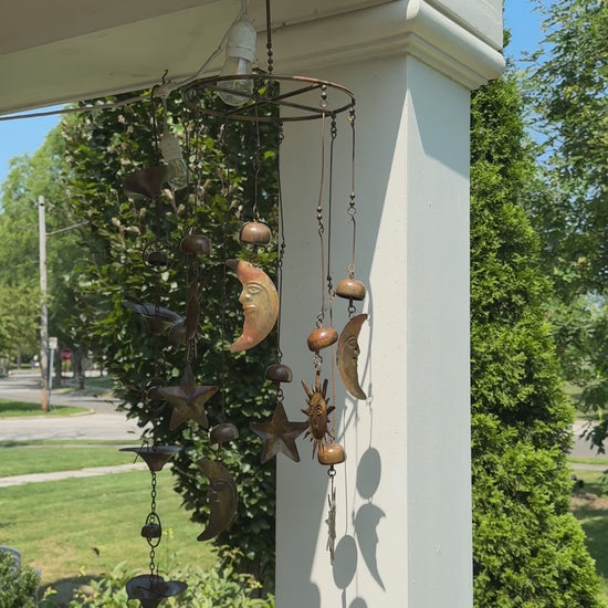 Happy Gardens - Sun, Moon, and Stars Mobile
