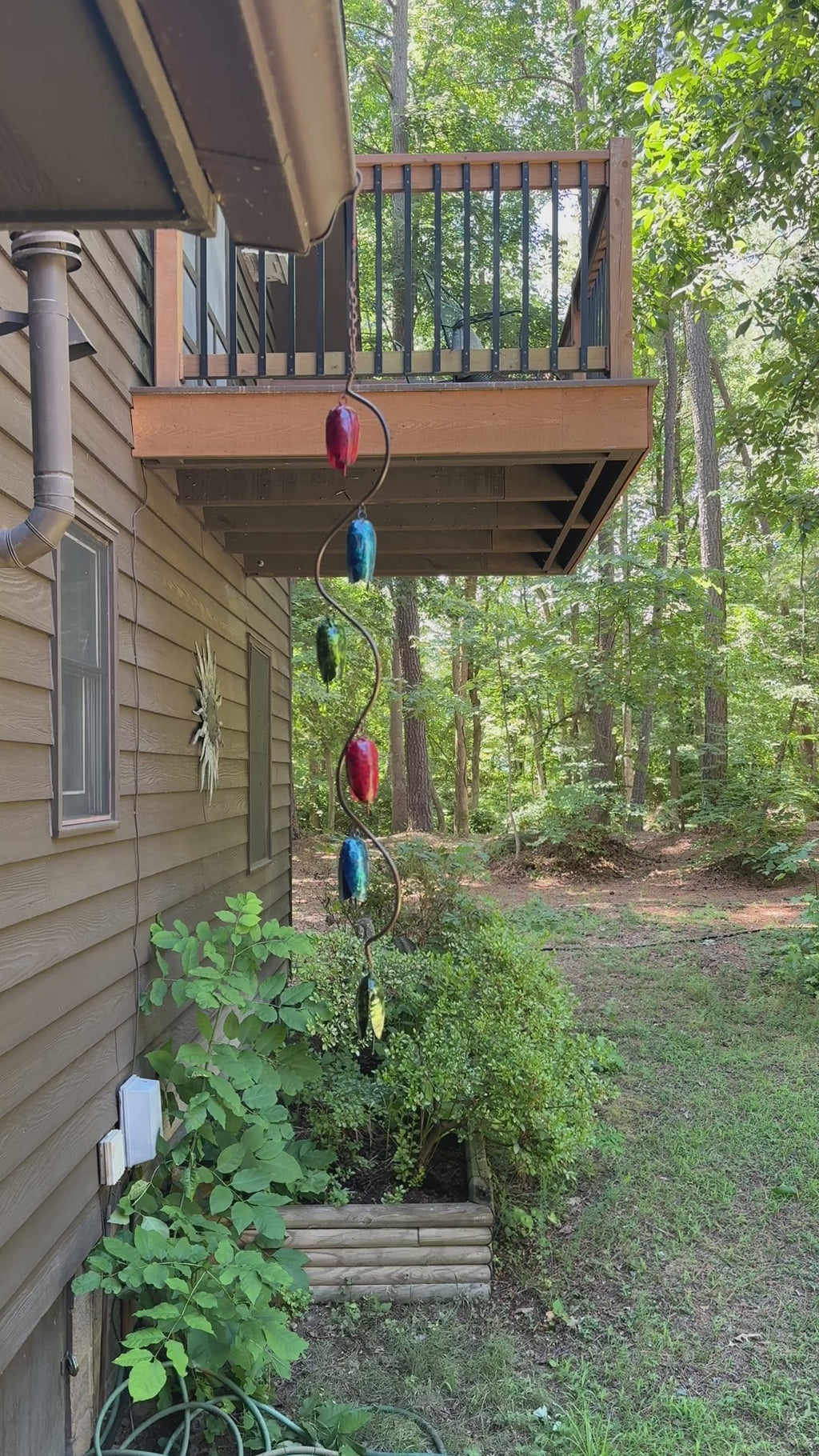 Happy Gardens - Bell Spiral Multicolor Wind Chime