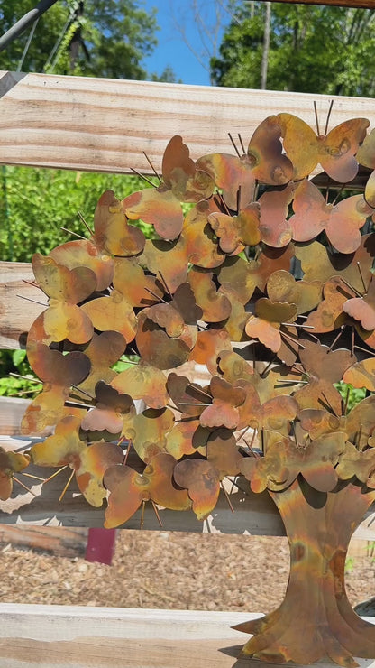 Butterfly Tree Wall Decor - Happy Gardens