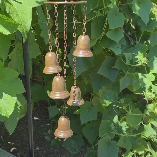Happy Gardens - Temple Bells Circle Wind Chime